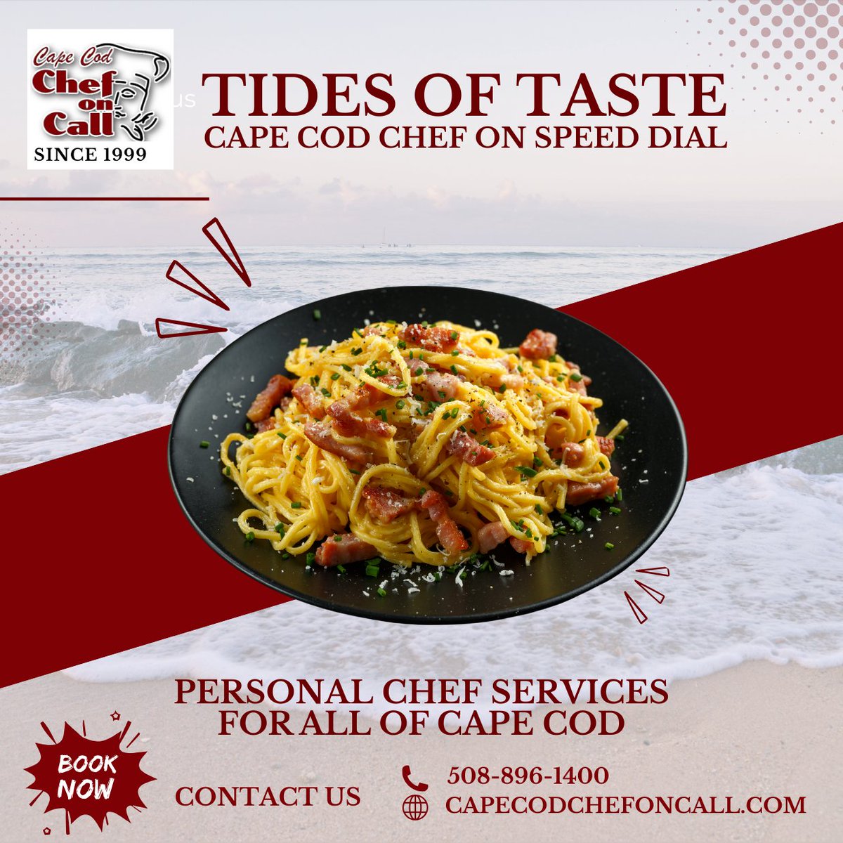 CC_ChefOnCall's tweet photo. Craving a culinary masterpiece at the drop of a hat? Cape Cod Chef On Call is just a call away! Our professional chefs are ready to serve up exceptional meals tailored to your preference anytime.

#TidesOfTaste #ChefOnCall #CapeCodEats

Book Now: https://t.co/a8JF59H18B https://t.co/m6otC5rFkJ