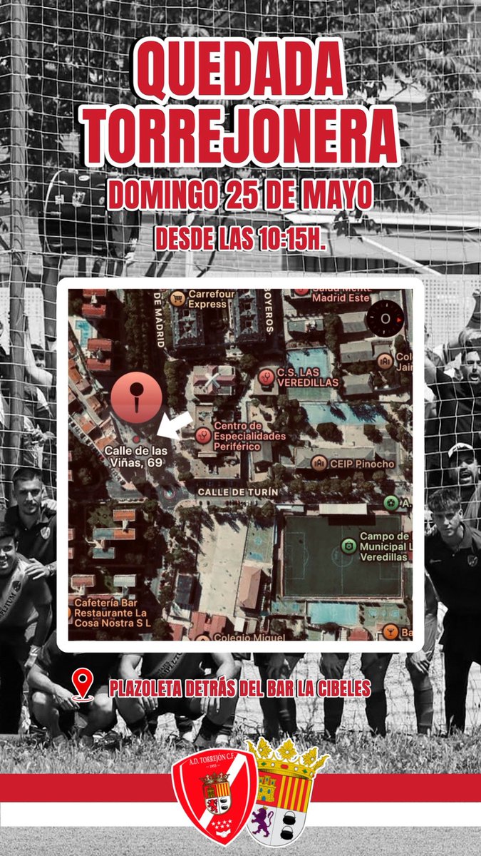 JosemaMurillo7's tweet photo. La previa Torrejonera. ¡El primer gol se marca aquí!
@AdTorrejoncf https://t.co/e40ZIl279C