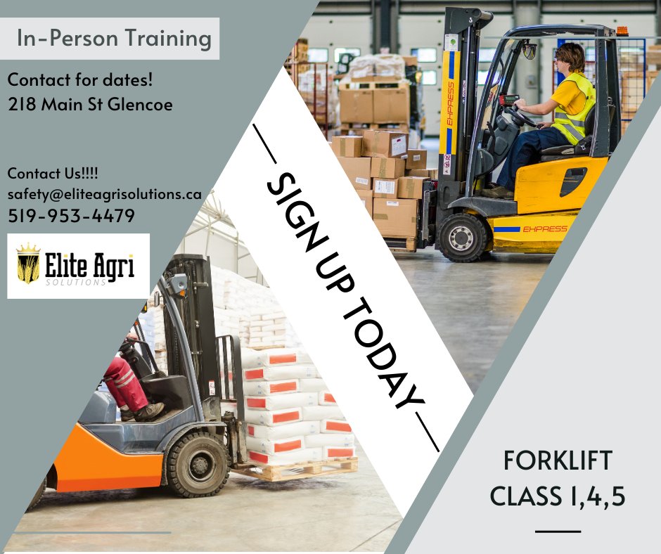 Forklift Operator Training - Drive Smart, Lift Safe!

Learning how to operate forklifts with skill, safety, and precision is more than just moving pallets. Our certified training keeps you compliant and in control.

Ideal for new operators or a refresher. Class fills quickly!