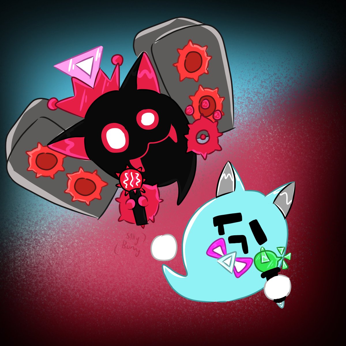 BunnyIsSilly's tweet photo. Blixer Rap Cat and Friend Music Cats

#GhostSimulator https://t.co/XadhVEJEKM