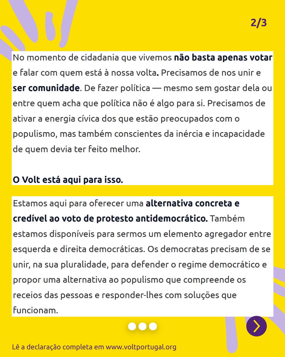 Volt Portugal tweet media