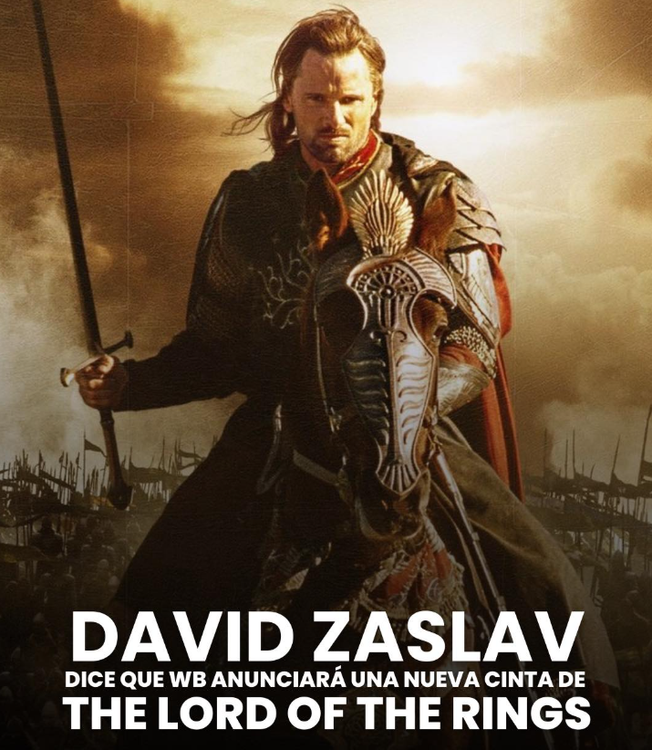 ToIkienverse's tweet photo. 🚨 ÚLTIMA HORA: El CEO de Warner Bros, David Zaslav, ha dicho que muy pronto anunciarán el desarrollo de una nueva película dentro del universo de El Señor de los Anillos. 😱😱😱 https://t.co/pt8WCnuFbk