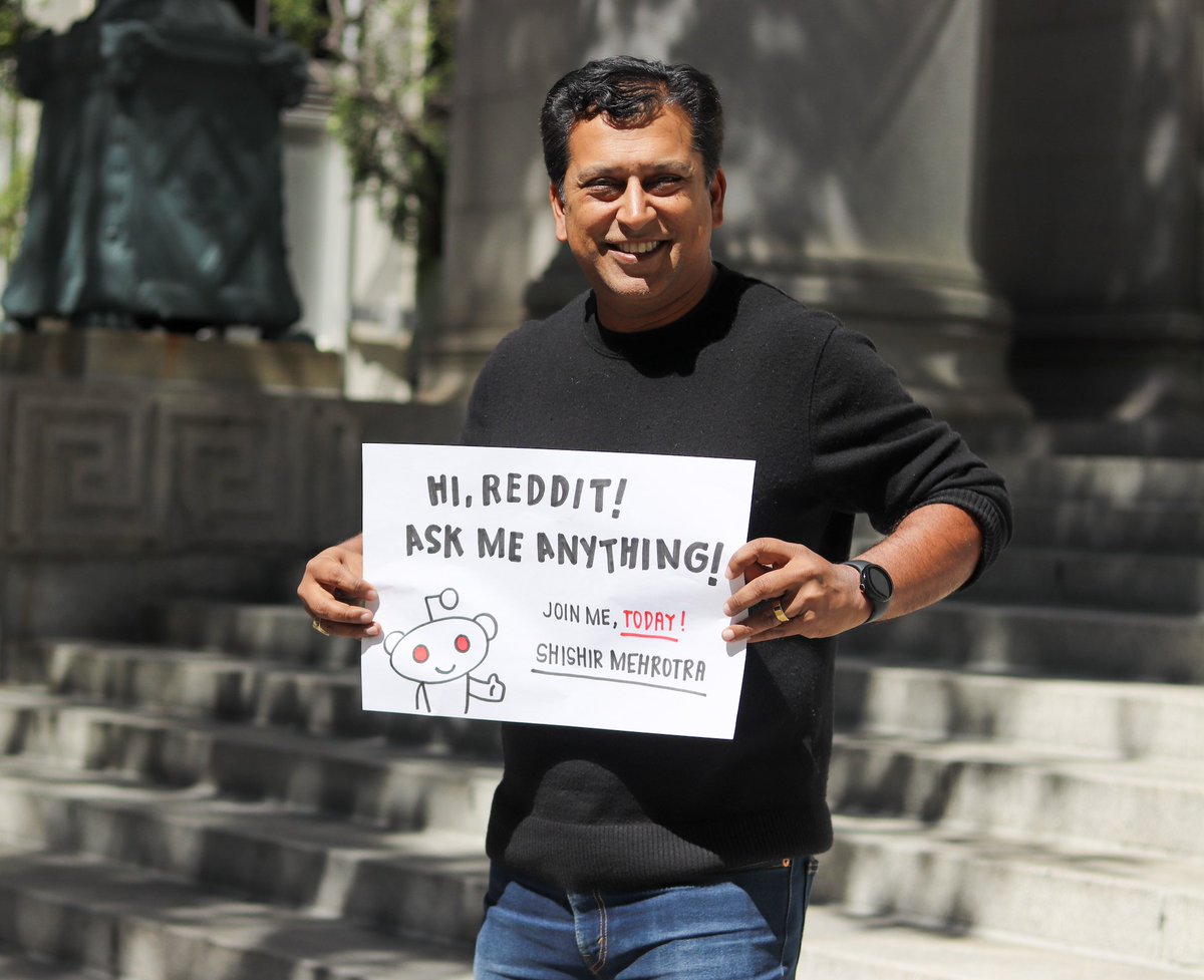 shishirmehrotra's tweet image. It’s AMA time on Reddit!
I’m live on u/GrammarlyOfficial at 3:30pm PT today—ask me anything about Grammarly x Coda, AI agents, bold bets, lessons learned, and what’s next.
Let’s go ➡️ reddit.com/user/Grammarly…