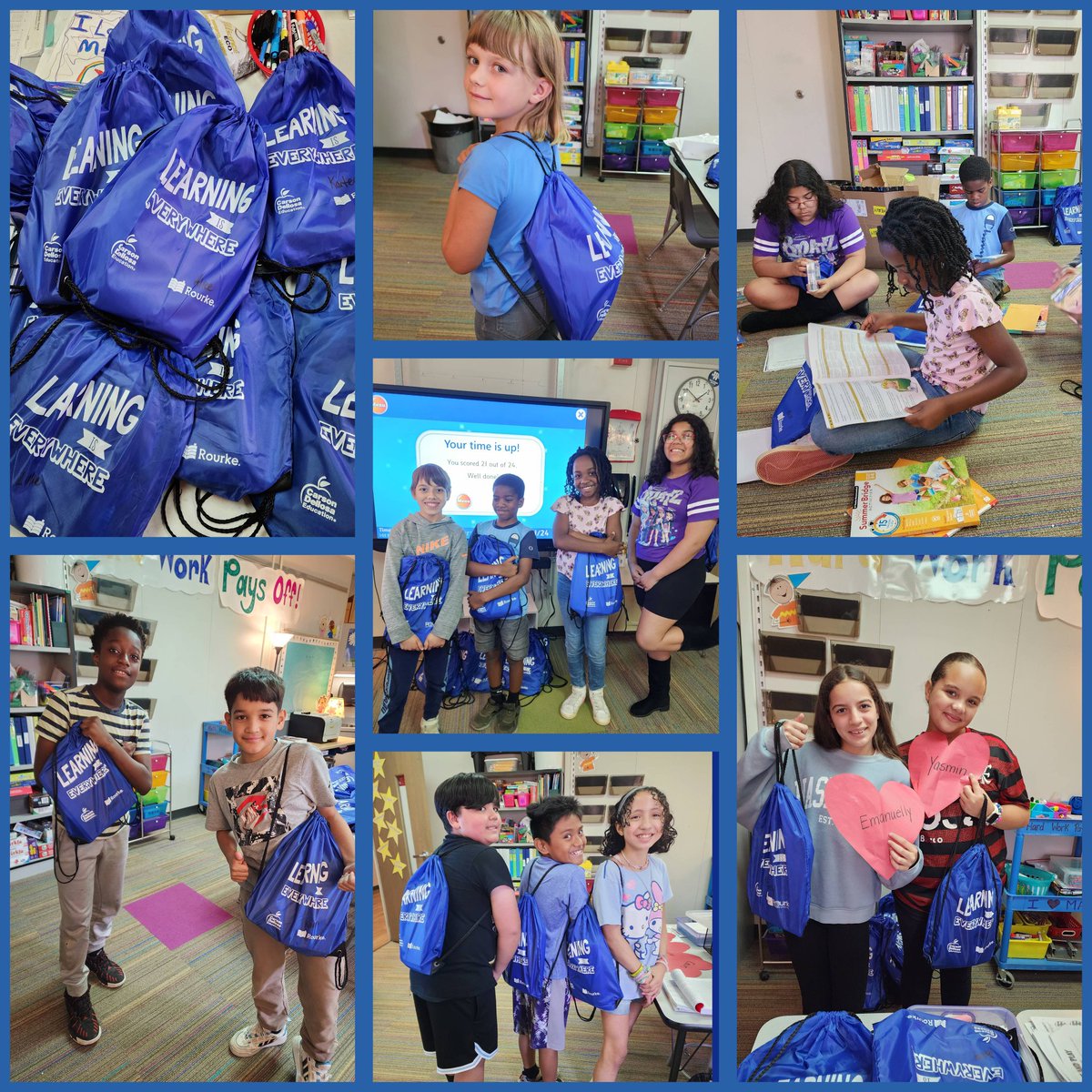 Summer learning is so important! These sweet kids are ready to enjoy the sun, sleep in, AND keep their skills sharp over summer break☀️💪🏽 #itsworthit
