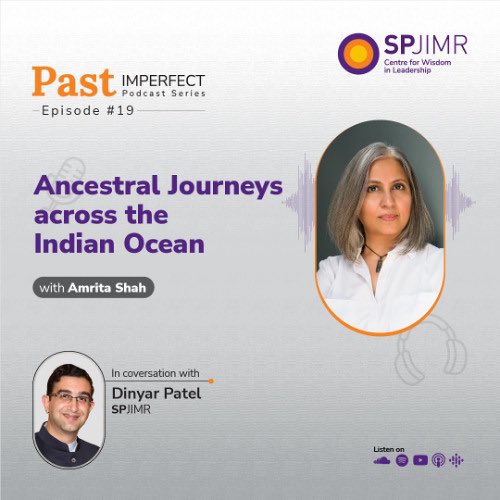 HarperCollins (@harpercollinsin) on Twitter photo In this episode of #PastImperfect by <a href="/SPJIMR/">SPJIMR, Mumbai</a>, author <a href="/amritareach/">Amrita Shah</a> joins host <a href="/DinyarPatel/">Dinyar Patel</a> to discuss her groundbreaking book #TheOtherMohanInBritainsIndianOceanEmpire—a deep dive into identity, empire, and the overlooked histories of the Indian Ocean world.
Tune in to listen: In this episode of #PastImperfect by <a href="/SPJIMR/">SPJIMR, Mumbai</a>, author <a href="/amritareach/">Amrita Shah</a> joins host <a href="/DinyarPatel/">Dinyar Patel</a> to discuss her groundbreaking book #TheOtherMohanInBritainsIndianOceanEmpire—a deep dive into identity, empire, and the overlooked histories of the Indian Ocean world.
Tune in to listen: