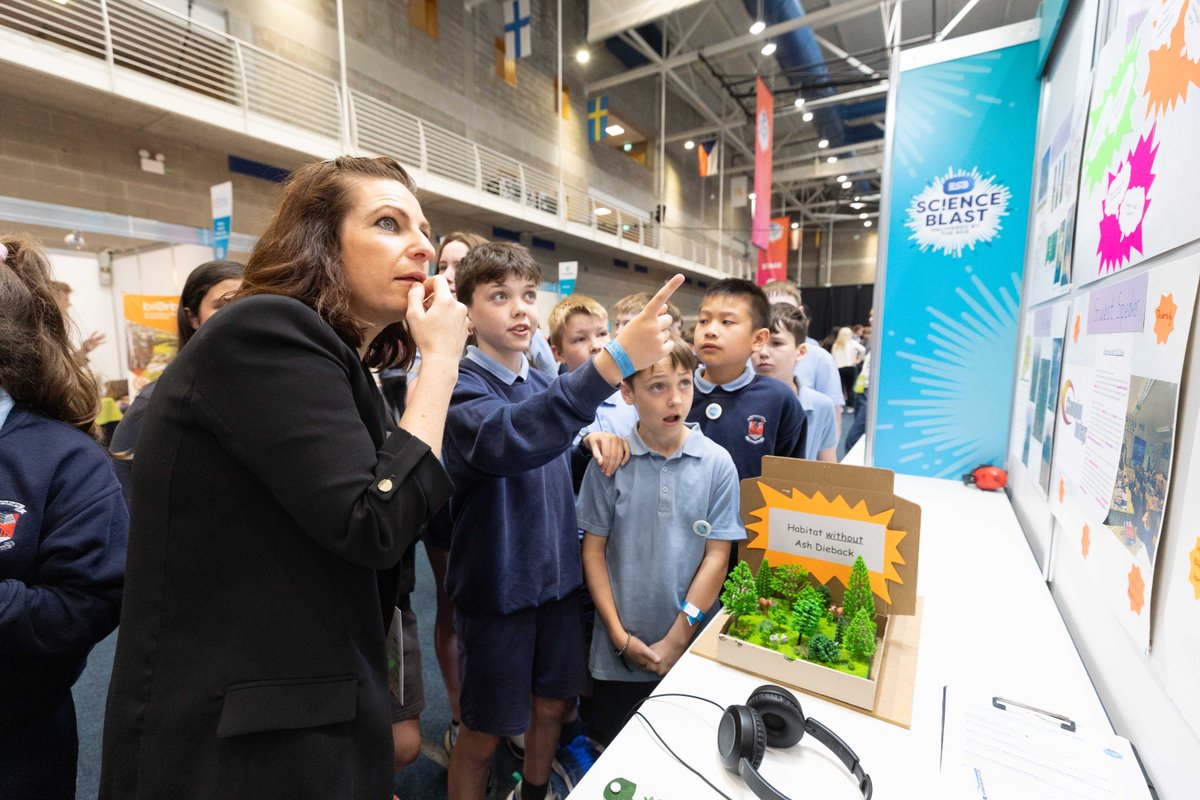 esbscienceblast's tweet image. As day 1 of #ESBScienceBlast Limerick comes to a close, we&apos;d like to thank all the schools who took part! We loved seeing all of your amazing projects 🚀
#STEMEducation #RDS