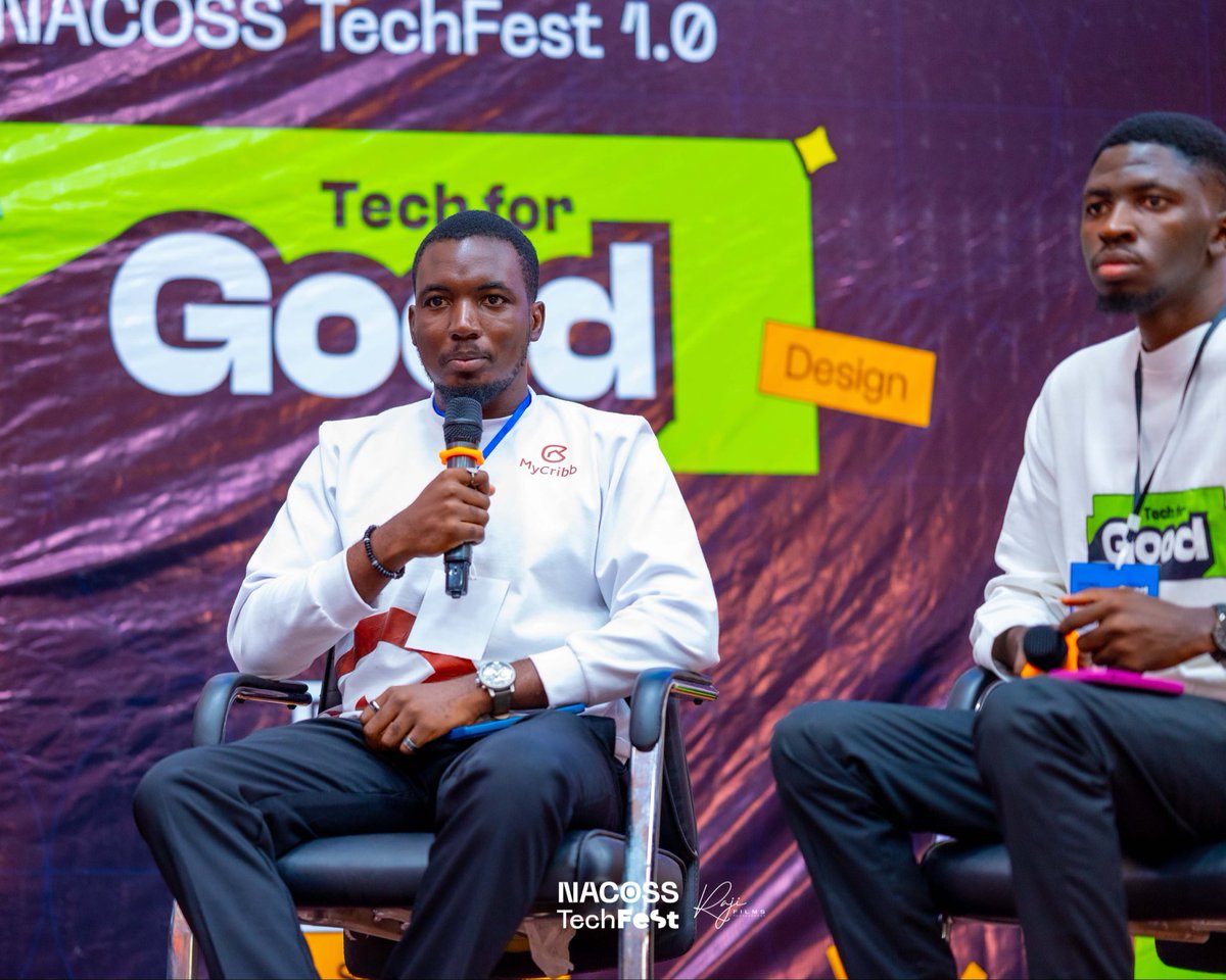 NACOSS_UIL's tweet image. Our panel session brought together bold voices across tech from design to dev to product, to unpack what it really takes to thrive in today’s digital world!🚀

Thank you for sharing your journeys and challenging our perspectives🤩⚡️

#NACOSSTechfest 
#NACOSSSYNC 
#TechForGood