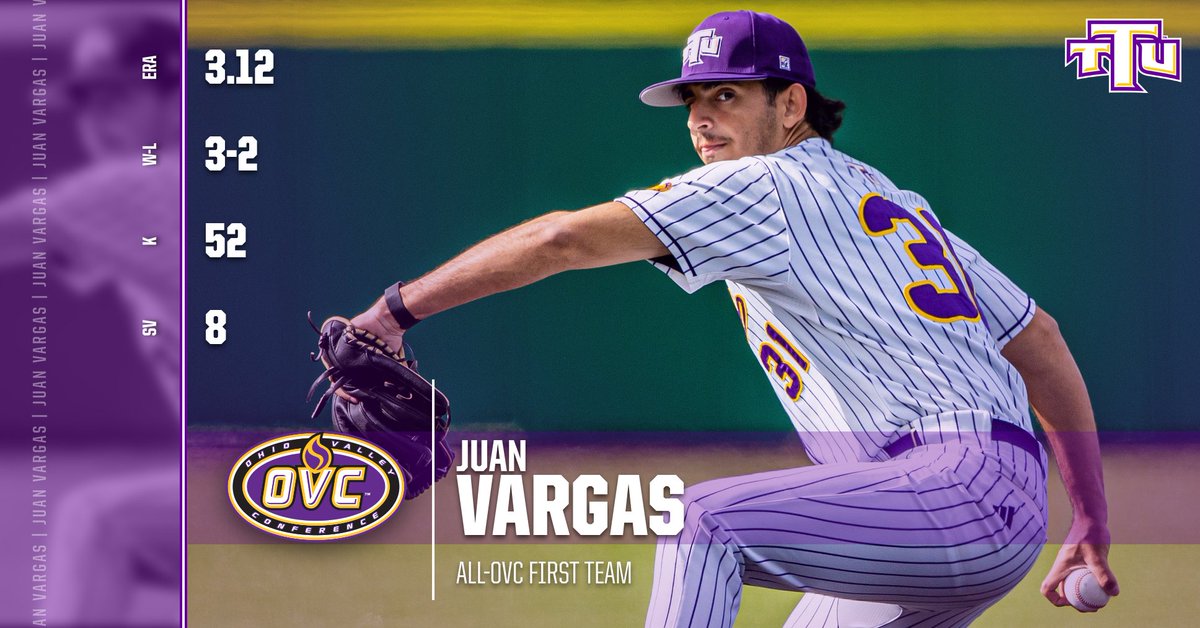 Tennessee Tech โพ๏ธโพ๏ธ (@tntech_baseball) on Twitter photo Congrats to Mack Whitcomb, Jorsixt Jimenez, and Juan Vargas for each being named to the All-<a href="/OVCSports/">Ohio Valley Conference</a> First Team!
#WingsUp #OVCit Congrats to Mack Whitcomb, Jorsixt Jimenez, and Juan Vargas for each being named to the All-<a href="/OVCSports/">Ohio Valley Conference</a> First Team!
#WingsUp #OVCit