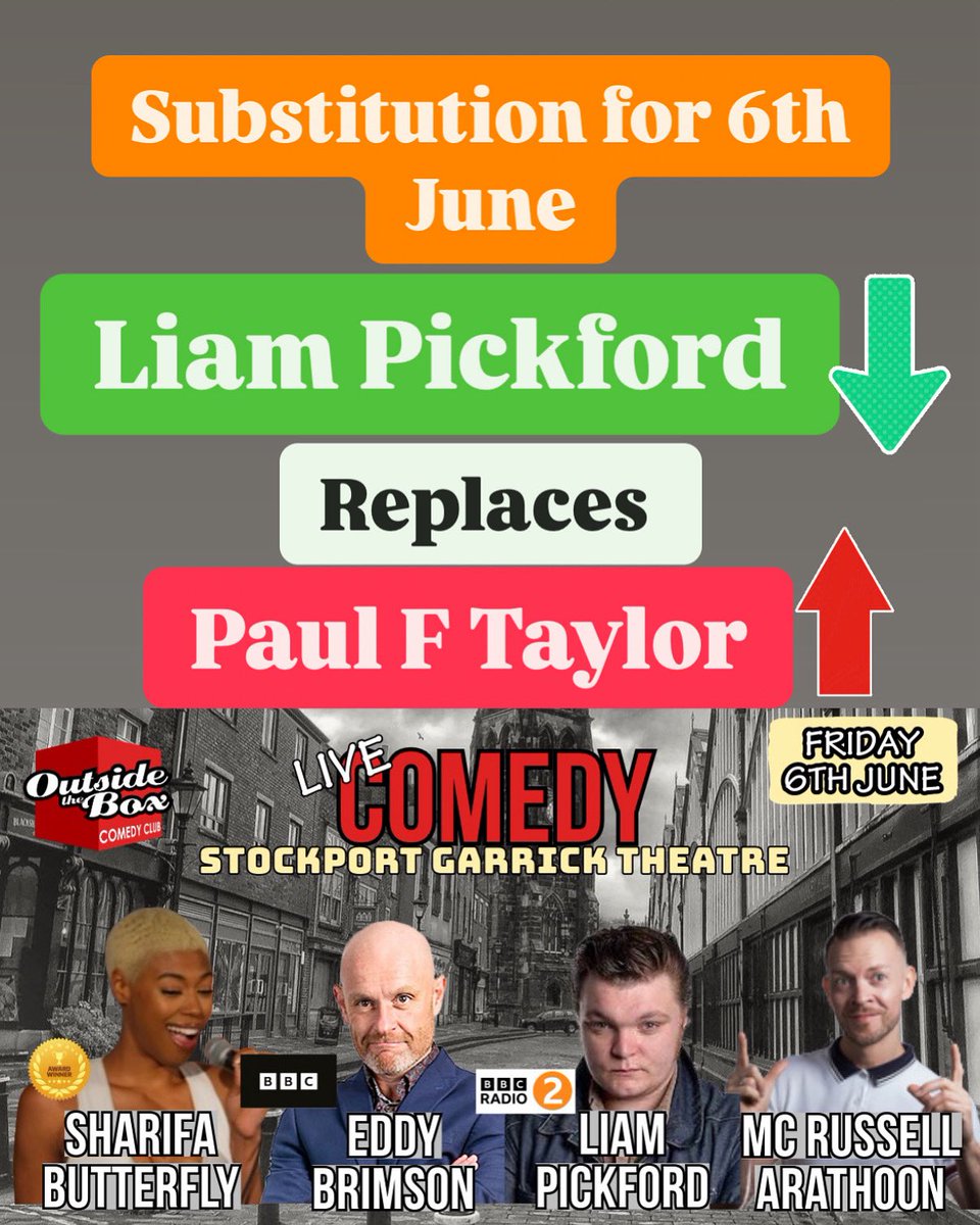 OTBStockport's tweet photo. Tickets➡️ https://t.co/mcyhPADjEU
#stockport #theheatons #romiley #edgeley #cheshire #hyde #geecross #woodley #bredbury #offerton #marple #marplebridge #bramhall #wilmslow #poynton #levenshulme
#didsbury #cheadle #hazelgrove #heaviley #mellor #newmills #reddish #congleton https://t.co/P0KxZdsfK8