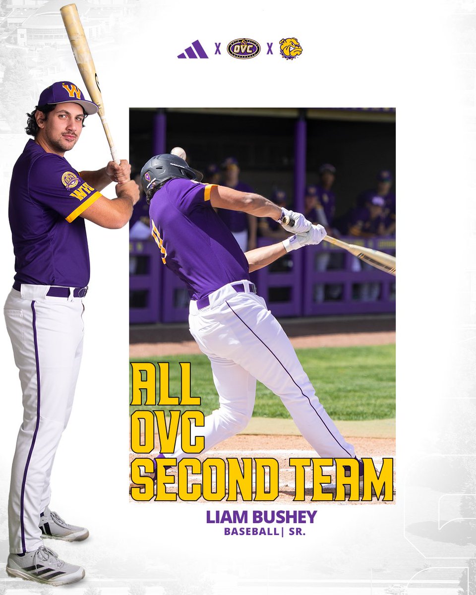 ‼️ All-OVC Second Teamer ‼️

Liam Bushey has been named to the All-OVC Second Team finishing the year with 65 hits, 10 doubles, 38 RBI, and a batting average of .340 🔥

#GoNecks | #OneGoal