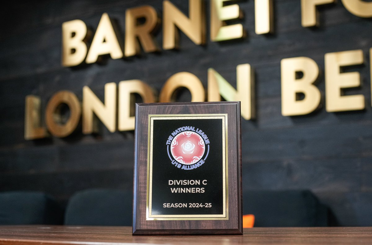 Congratulations to the Barnet FC U19 Division Champions! 🏆👏

#BarnetFC🐝