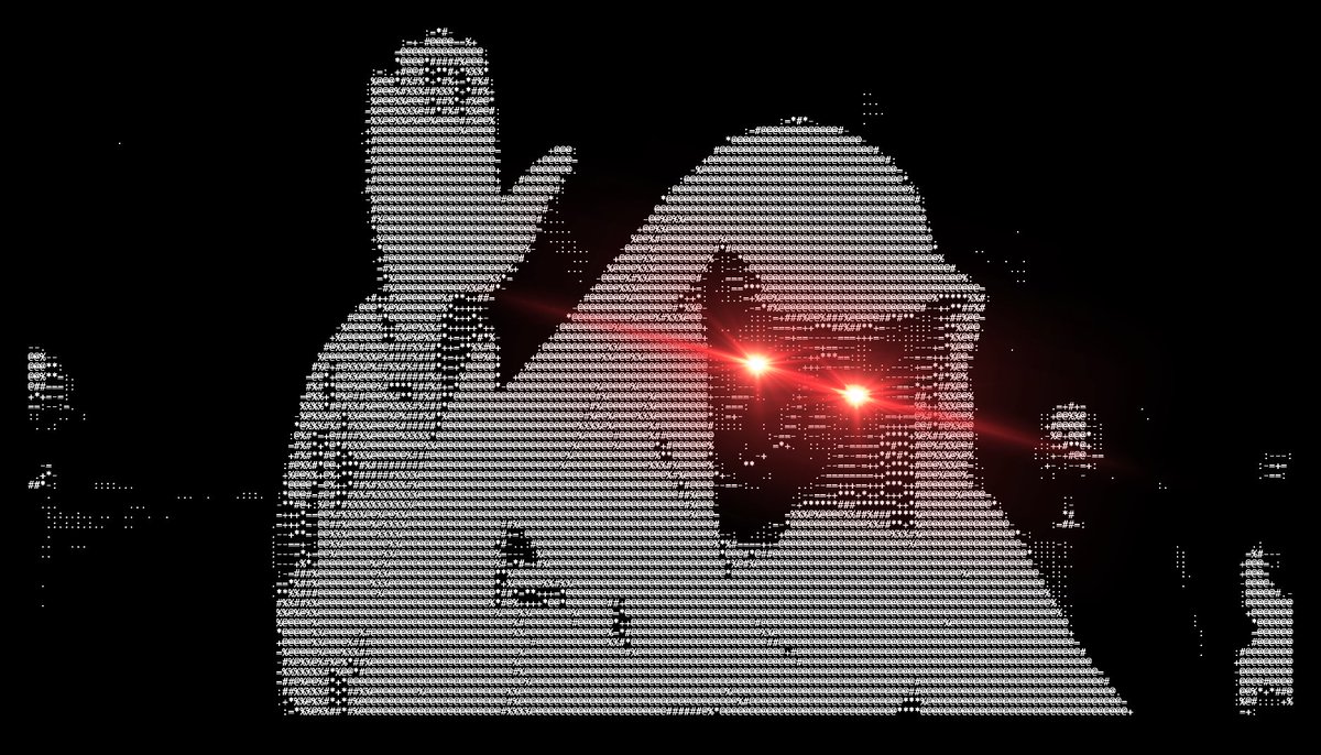 ASCII tweet media