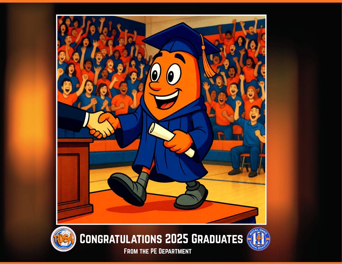 Congratulations and best of luck in all your future endeavors, Class of 2029. From the entire PE Department. #ROSAPE