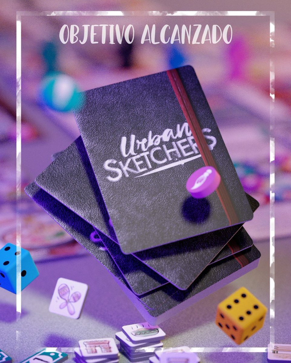 ¡Objetivo alcanzado! 🎉 #UrbanSketchers será una realidad
Gracias por haberlo hecho posible 🥰

Eso sí, aún hay mucho por desbloquear 🎁 Bolsa de tela, cartas doradas, tokens mejorados… Cuanto más lejos lleguemos, ¡mejor será el juego!

🔗 vkm.is/urbansketchers