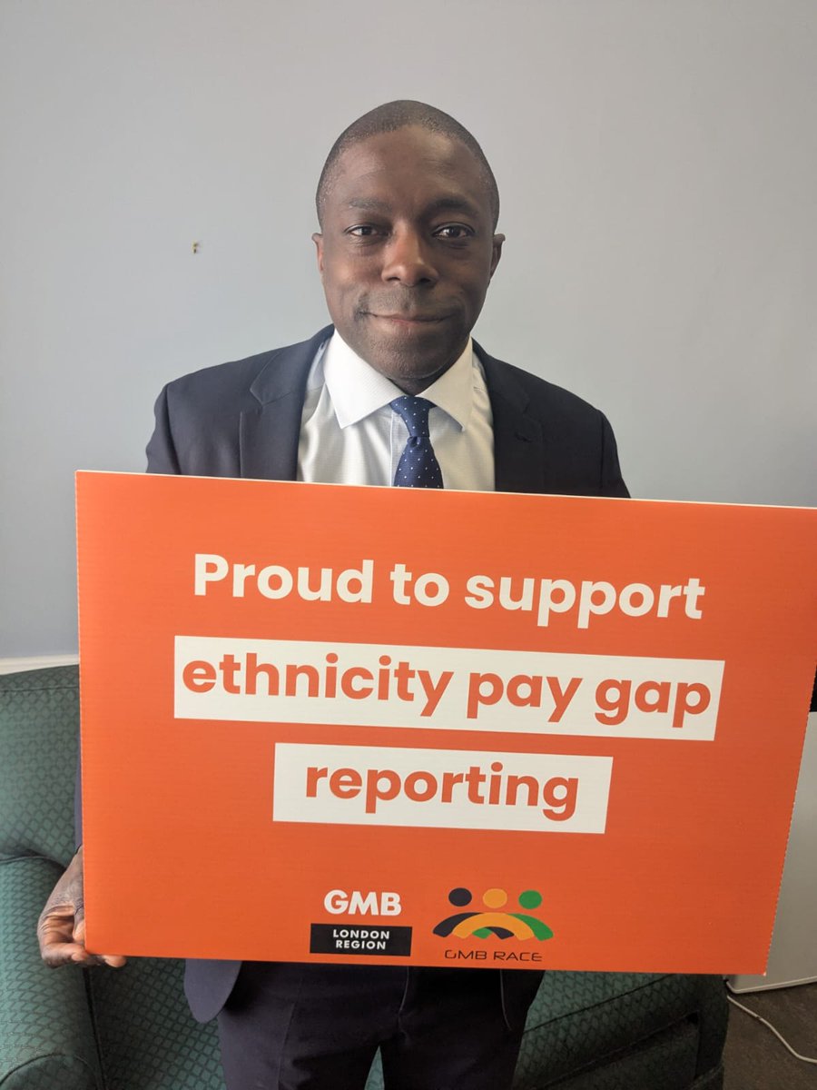 GMB Politics London (@gmbpoliticsldn) on Twitter photo A big thank you to <a href="/BayoAlaba/">Bayo Alaba MP</a> for his show of support for mandatory ethnicity pay gap reporting.
Strength comes in numbers. Keep them coming... A big thank you to <a href="/BayoAlaba/">Bayo Alaba MP</a> for his show of support for mandatory ethnicity pay gap reporting.
Strength comes in numbers. Keep them coming...
