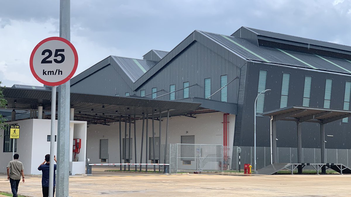 Up north at the border today