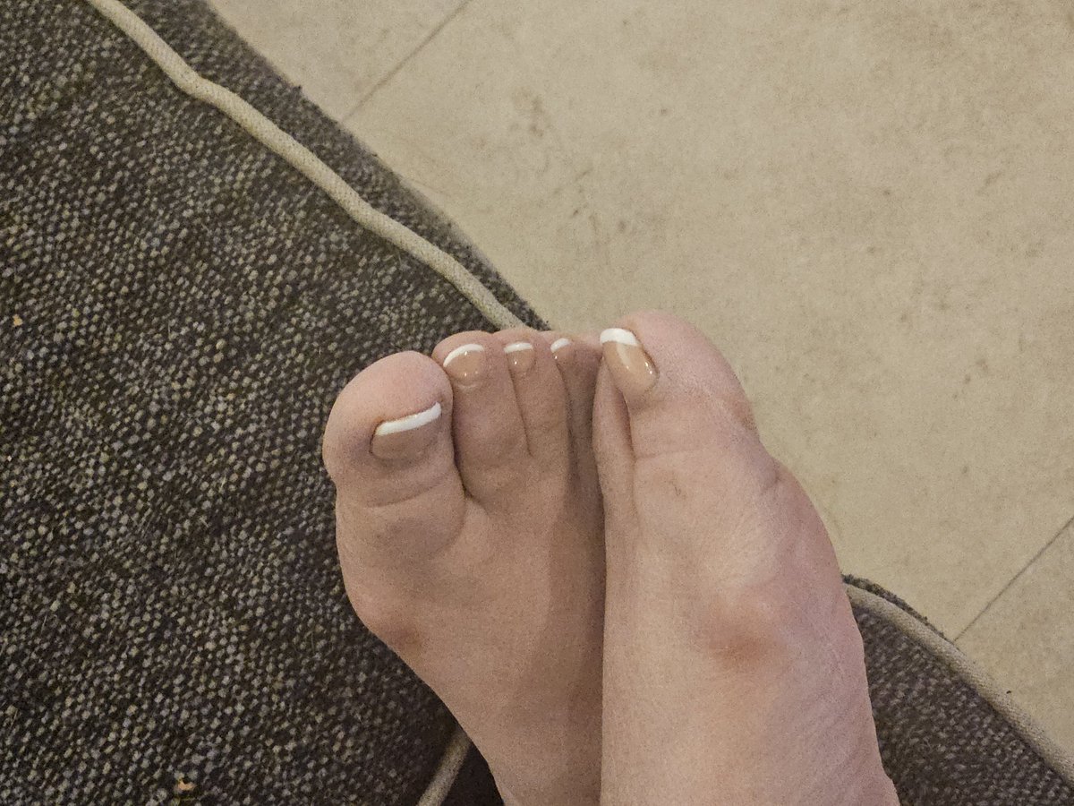 OMG I love my feet and how they feel right now