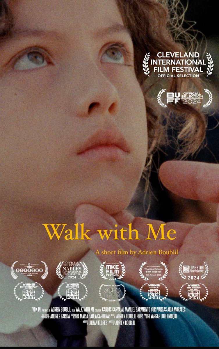 Excited to share that our short Walk With Me is now available on the worlds biggest short film YT channel. Pls watch and share! 

BTS and more on IG @ directedbyadrien 

Huge thx to <a href="/film_freako/">filmfreako</a> <a href="/tarana_cinema/">tarana 🎞</a> for making my dreams come true with this film

youtu.be/nF6VO6DWFG0?si…
