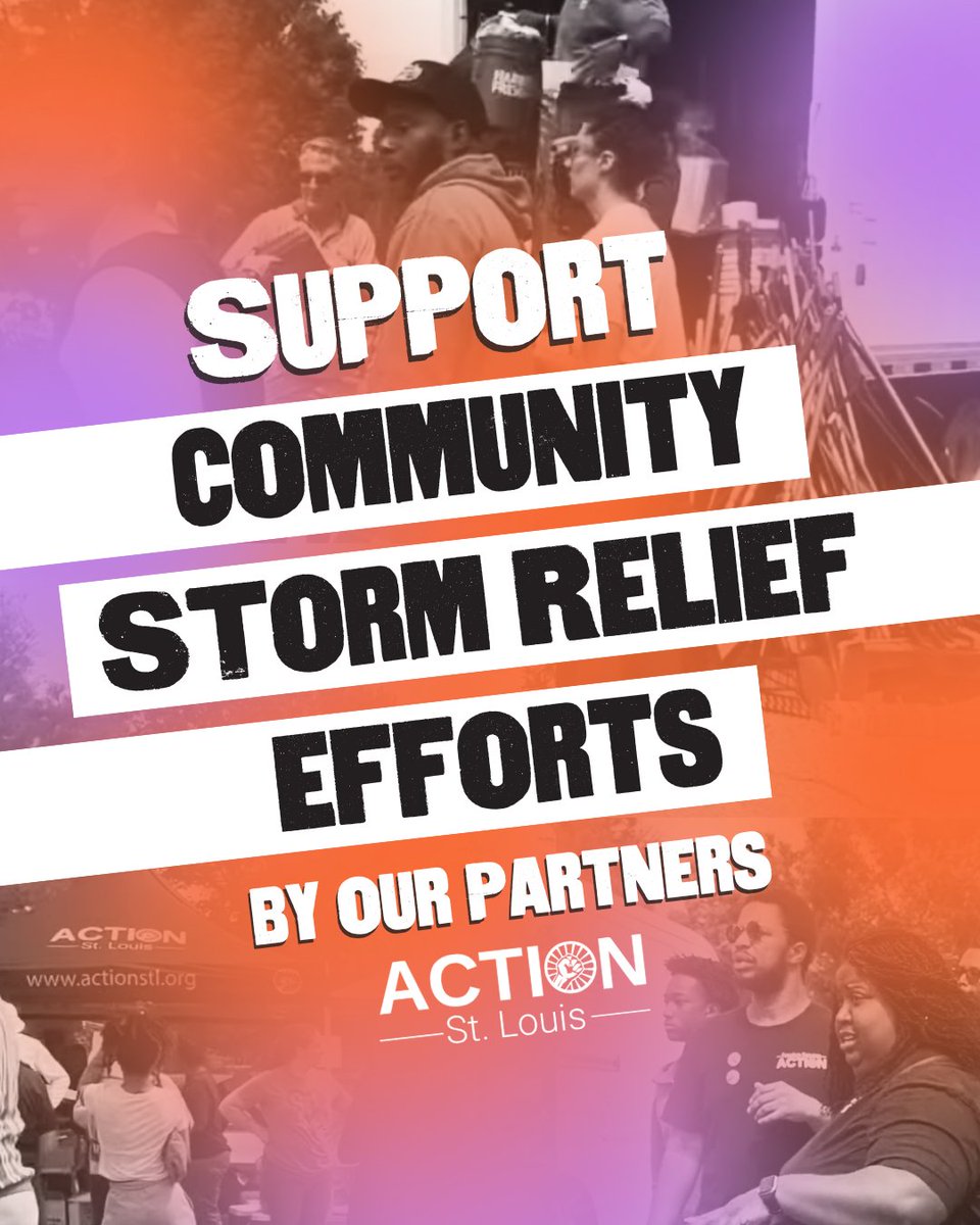 Abortion Action Missouri (@abortionaction) on Twitter photo After Friday’s tornado that devastated North and West St. Louis, our partners at <a href="/ActionSTL/">Action St. Louis</a> and For The Culture STL immediately started providing aid for thousands of our community members.
Sign up to volunteer or donate: actionstl.org/links/ After Friday’s tornado that devastated North and West St. Louis, our partners at <a href="/ActionSTL/">Action St. Louis</a> and For The Culture STL immediately started providing aid for thousands of our community members.
Sign up to volunteer or donate: actionstl.org/links/