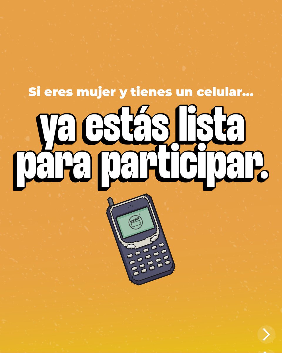 smartfilmsco's tweet image. ✨ ¡Chicas! Contar su historia puede valer 25 millones 💸
Si tienen un celular, ya tienen lo que se necesita 🎬
¡Súbanse a la peli en la categoría Redvolucionarias!

📲 Link en la bio para más info 

#Yosoysmartfilms #Smartfilms