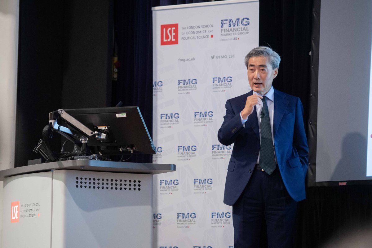 Thank you to all who attended last night's 4th Annual Lecture in Honour of Charles Goodhart with Hyun Song Shin at the LSE.  Watch this space in the coming days 👀 for more photos and the video recording of the event: loom.ly/mdHbla4 
#LSEGoodhart