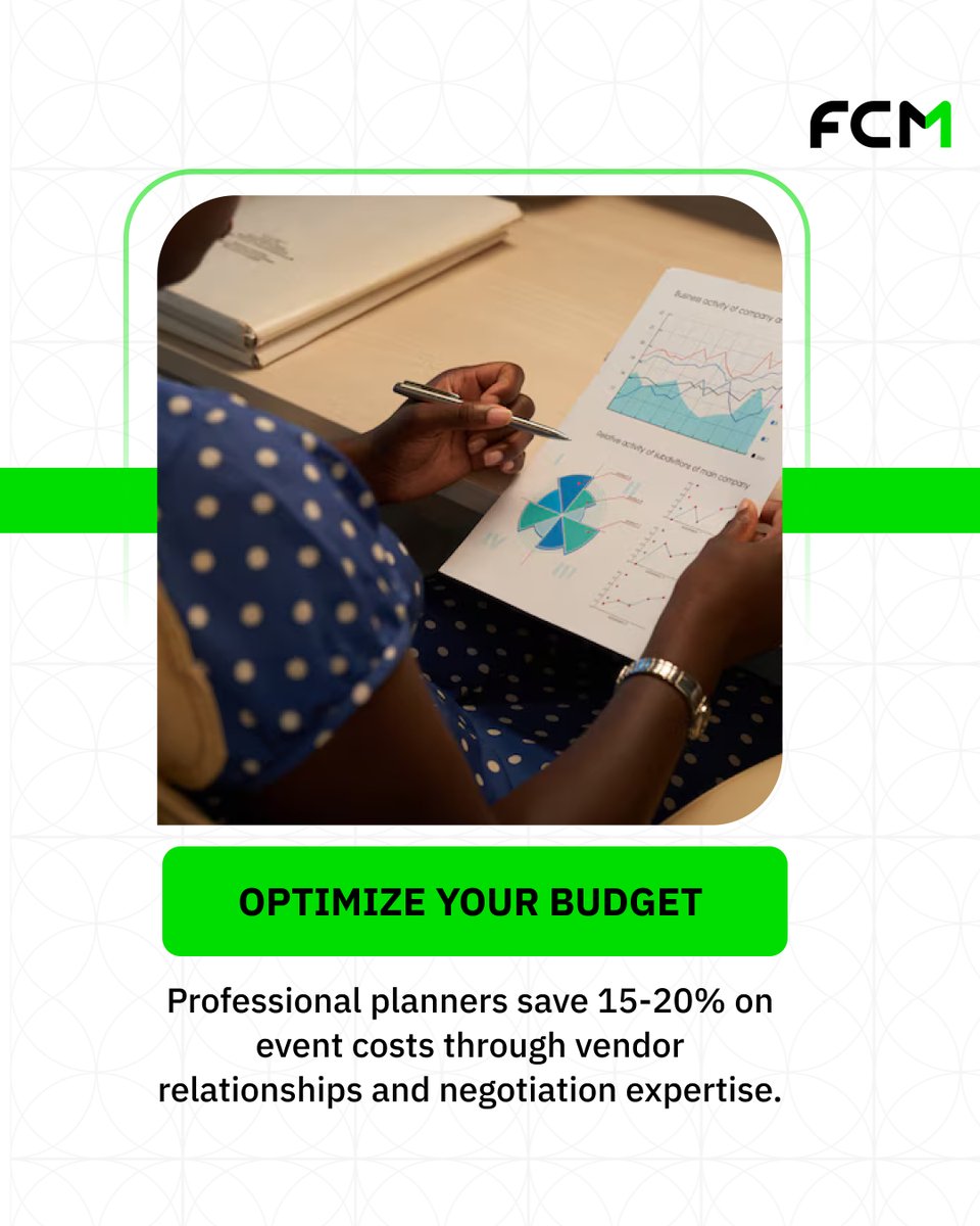 fcm_nigeria's tweet image. Planning a corporate event can be a daunting task, but it doesn't have to drain your resources or break the bank. At FCM Nigeria, we're not only event planners - we're visionaries who bring your ideas to life with expertise and creativity. 

#FCMNigeri #CorporateEvent