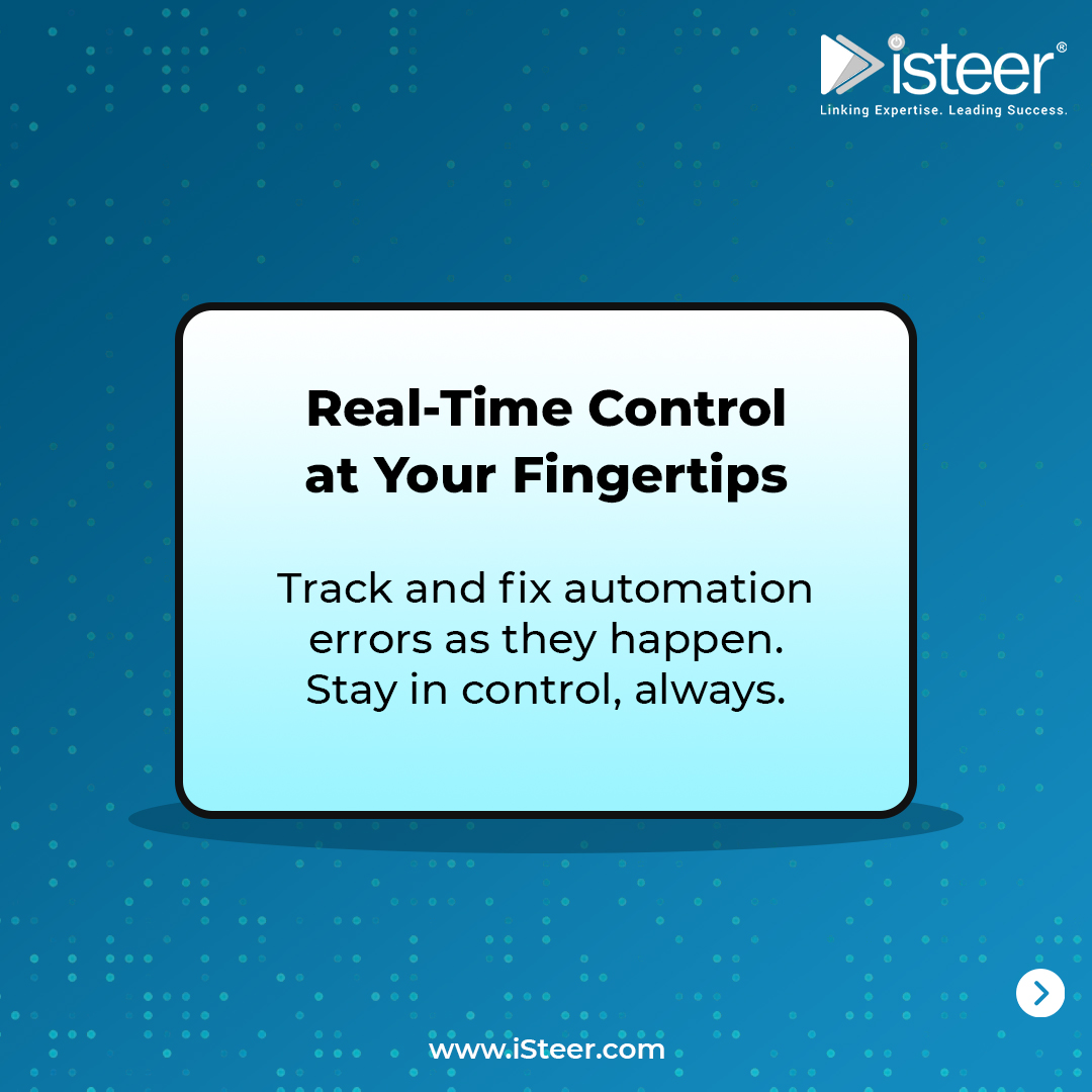 isteertech's tweet photo. Stay in control of your automation with iSteer’s AI-powered, real-time dashboard - designed for seamless, future-proof operations.🚀

🚀 Read how https://t.co/J8QVE0gW1t

#iSteer #AutomationSolutions #RealTimeInsights #BusinessIntelligence #ErrorManagement #DigitalTransformation https://t.co/lkcDQYLTl5