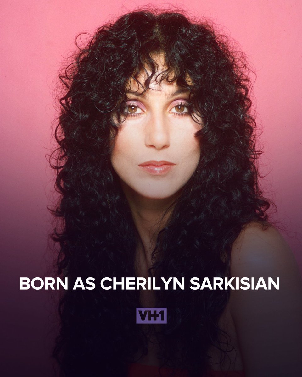 VH1's tweet photo. Turn back time and crank up the volume! Happy Birthday to the one and only CHER! 
She's a cultural phenomenon, a style icon, and a voice that's instantly recognizable.
We stan a queen who's been a trailblazer for decades!

#Cher #VH1 https://t.co/uSRVNGXIjv