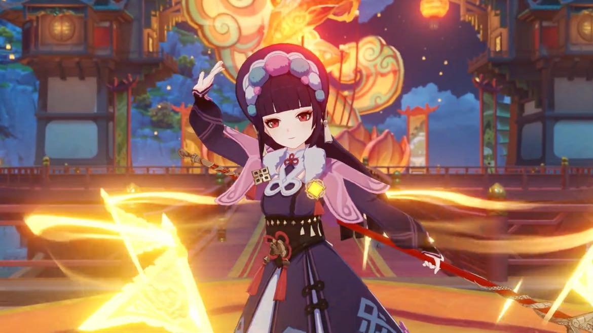 GenshinUpdate's tweet photo. Happy birthday to the current director of the Yun-Han Opera Troupe and the renowned Liyue opera singer, Yun Jin 💛
#雲菫生誕祭2025 #GenshinImpact #原神 #원신 #YunJin https://t.co/1lLfL953FL