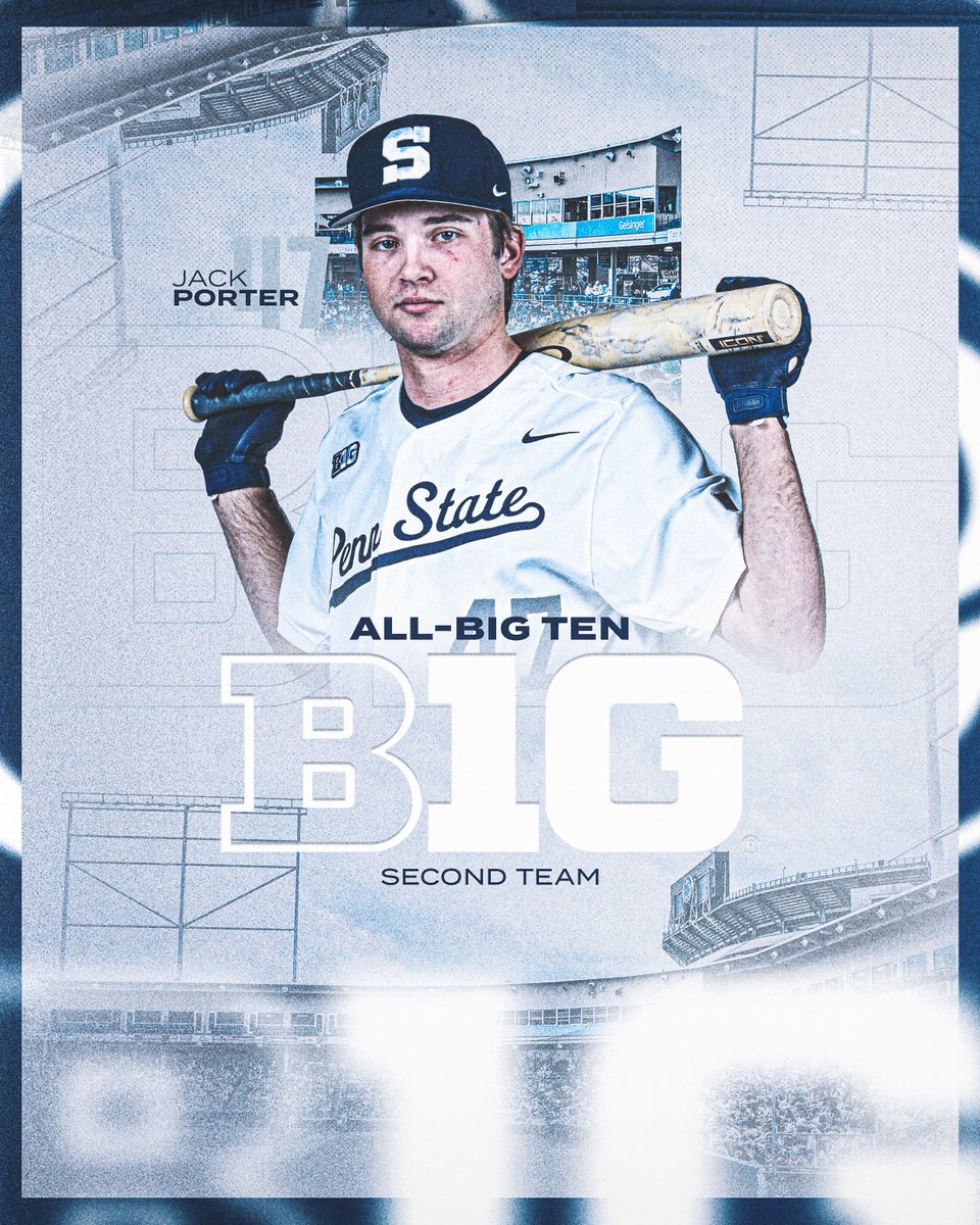 Penn State Baseball (@pennstatebase) on Twitter photo ๐๐๐๐จ๐ง๐ ๐๐๐๐ฆ ๐๐ฅ๐ฅ-๐๐ข๐ ๐๐๐ง
Congrats to <a href="/JackPorter2022/">Jack Porter</a>!
#WeAre ๐๐๐๐จ๐ง๐ ๐๐๐๐ฆ ๐๐ฅ๐ฅ-๐๐ข๐ ๐๐๐ง
Congrats to <a href="/JackPorter2022/">Jack Porter</a>!
#WeAre