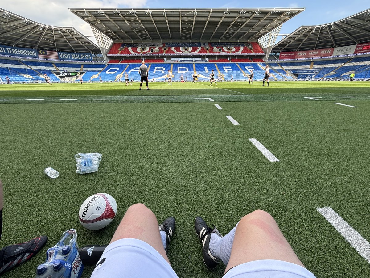 Cheeky play on the pitch at CCS today