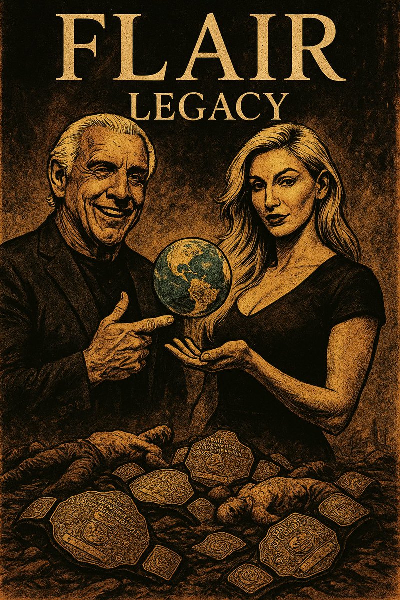 The Flair Legacy Rules The World! WOOOOO! <a href="/MsCharlotteWWE/">Charlotte Flair</a>