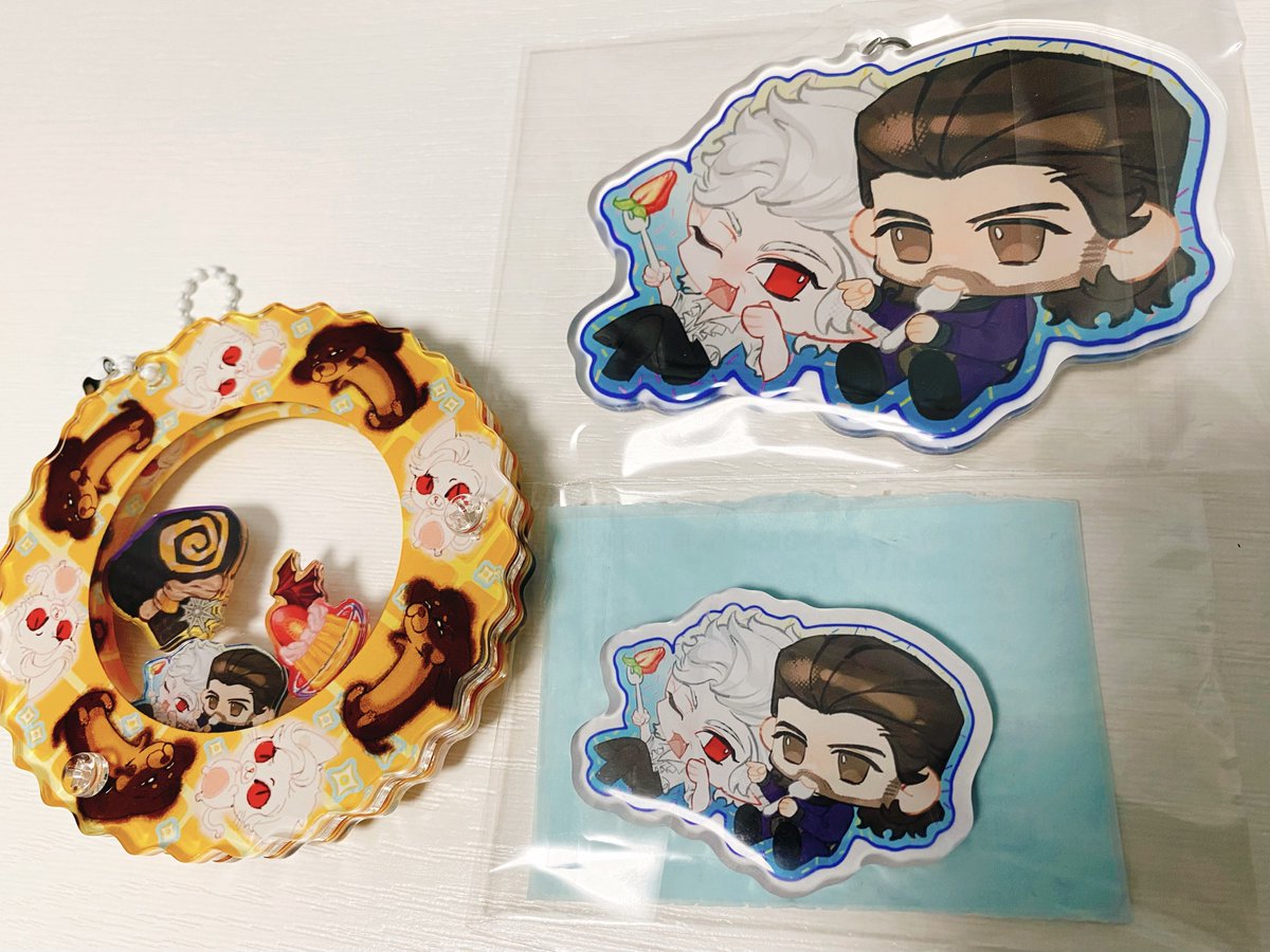 #bloodweave 520&amp;521快乐喵🥰😍😚我女朋友<a href="/Carrot99939/">Carrot🥕🥕🥕</a> 给我做的血网酱制品！今日送达当当当当~超级超级萌的柄图。。