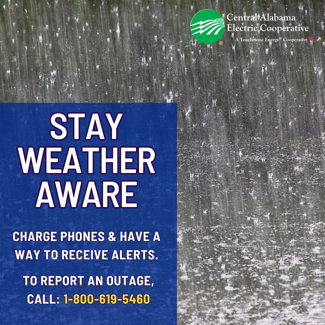 The skies may be clear now, but we are expecting storms to roll through our area later tonight and into tomorrow morning! Please stay safe and weather aware, and have a way to receive alerts.