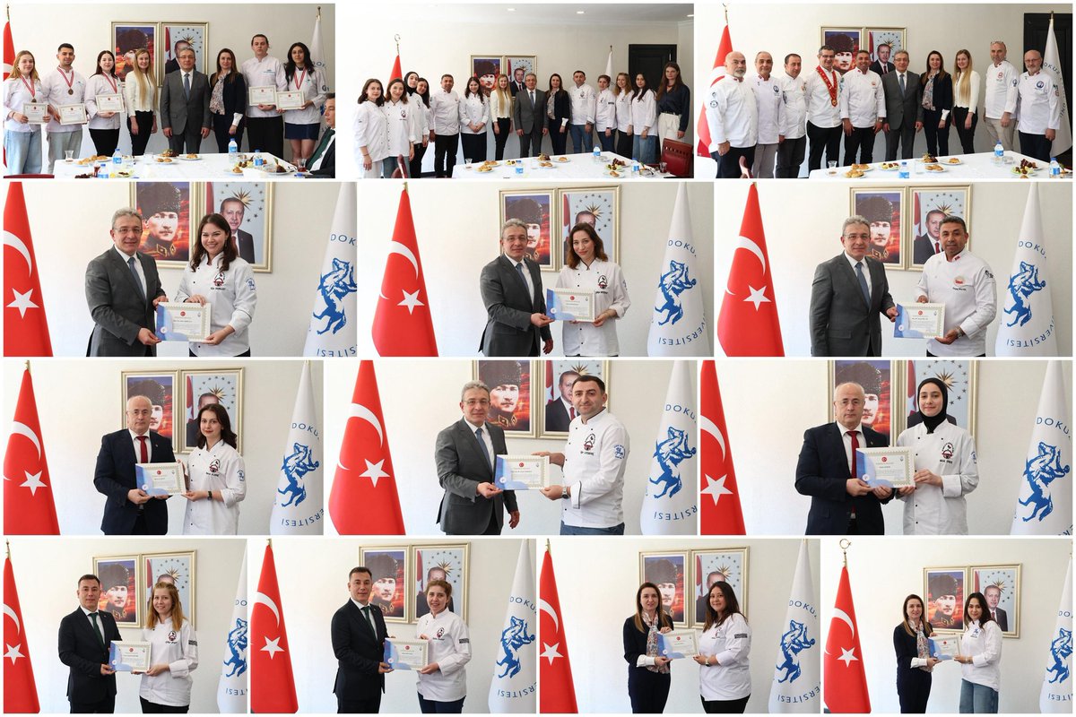 🍽️ 21. Uluslararası İstanbul Mutfak Günleri’nde  <a href="/deu_uby/">DEÜ Uygulamalı Bilimler Yüksekokulu</a> Gastronomi ve Mutfak Sanatları Bölümü öğrencilerimiz 9 altın, 2 bronz madalyaya ulaşırken🥈 #FoodFestAntalya kapsamındaki Üniversiteler Arası Yemek Yarışmasında ise Gastronomi ve Mutfak Sanatları Öğrenci Topluluğumuz