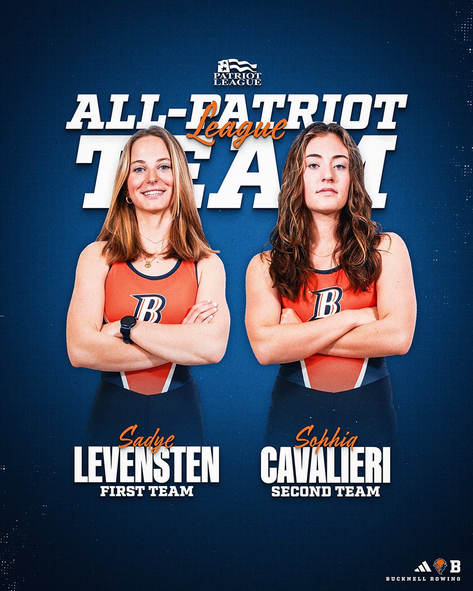 Congrats to our two All-Patriot League honorees, Sadye Levensten and Sophia Cavalieri, two key members of an impact first-year class! #rayBucknell 

📰 bit.ly/4kntCDX
