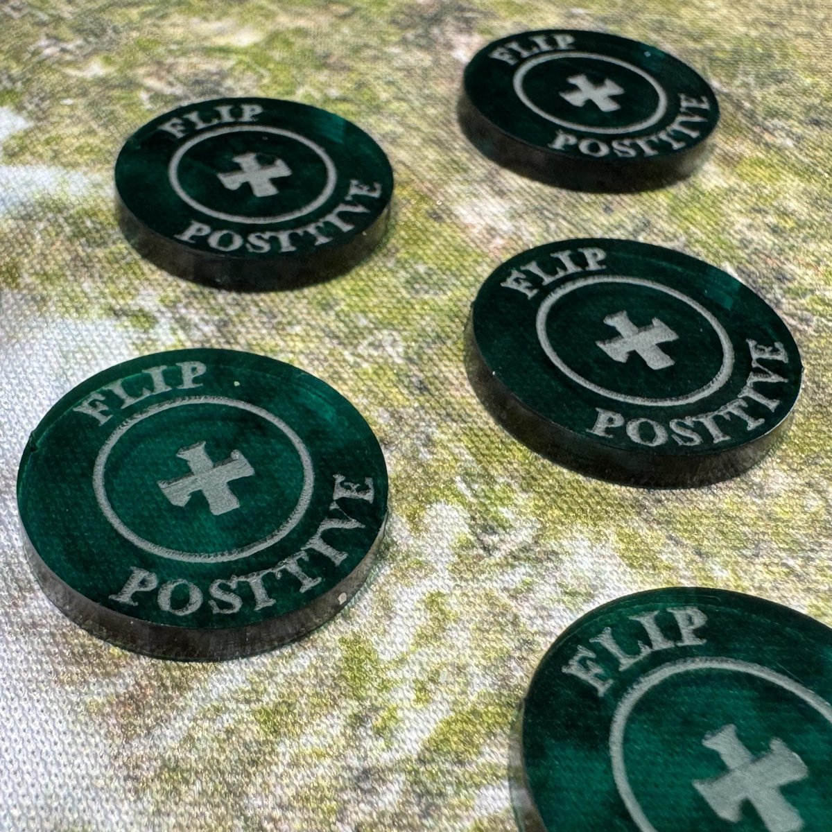 New Malifaux is here! In addition to the basic tokens and markers I've added commonly used tokens to help speed up your game. Pass tokens, activation tokens and flip tokens are obvious, but I've now added Cover, Once Per Used, and more.