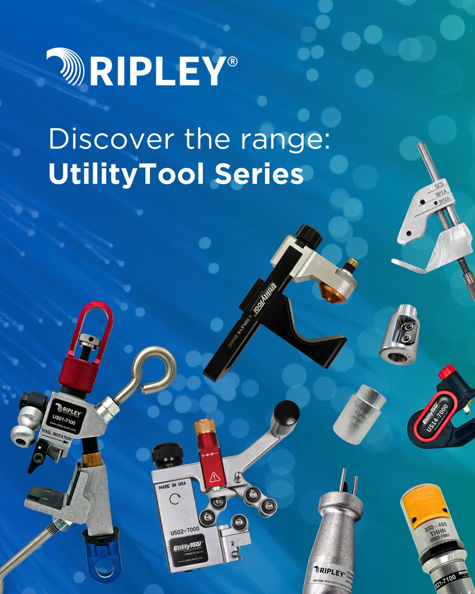 RipleyTools's tweet photo. For over 80 years, we’ve been designing and #manufacturing the safest and most effective #cable preparation #tools for #linemen and electrical workers, maximizing their efficiency without sacrificing safety.

Discover the Ripley #UtilityTool Series at https://t.co/TBBKe22sfU. https://t.co/eHXOFSavlJ