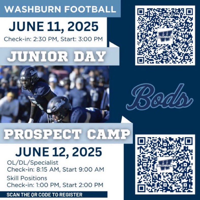 Christopher Hinojosa (@chrishinojosajr) on Twitter photo Thank you <a href="/CoachJarvis3/">Jarvis Harrod</a> for an invite to an <a href="/IchabodFTBL/">Washburn Football</a> football camp! Can’t wait to go out there and compete!
<a href="/MesaRidgeFootb1/">Mesa Ridge Football</a> <a href="/PrepRedzoneCO/">Prep Redzone Colorado</a> <a href="/CoPreps/">Colorado Prep Report</a> <a href="/jcalip_02/">J_Calip02</a> <a href="/MattT8Scouting/">Matt Tate</a> Thank you <a href="/CoachJarvis3/">Jarvis Harrod</a> for an invite to an <a href="/IchabodFTBL/">Washburn Football</a> football camp! Can’t wait to go out there and compete!
<a href="/MesaRidgeFootb1/">Mesa Ridge Football</a> <a href="/PrepRedzoneCO/">Prep Redzone Colorado</a> <a href="/CoPreps/">Colorado Prep Report</a> <a href="/jcalip_02/">J_Calip02</a> <a href="/MattT8Scouting/">Matt Tate</a>