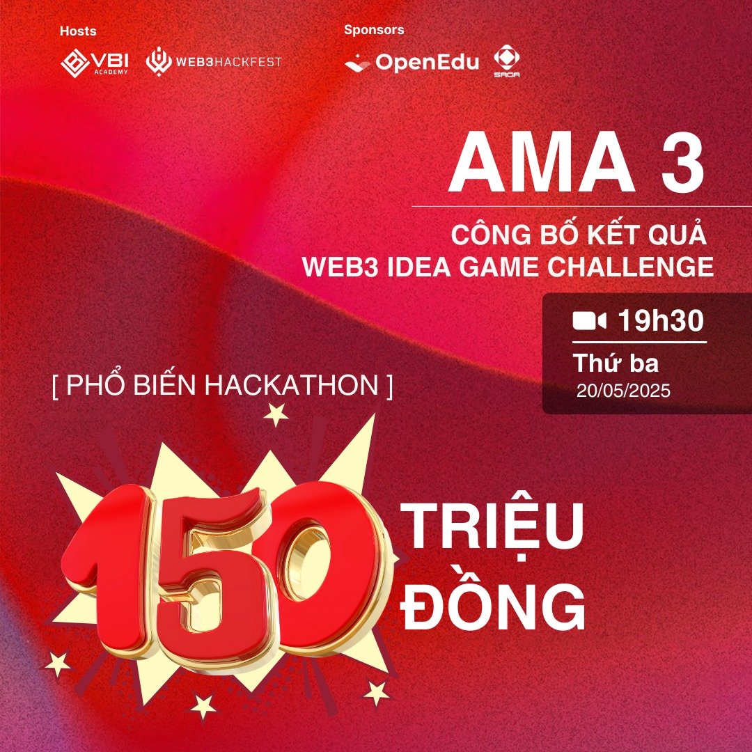 kahjidoo's tweet photo. Great experience joining the AMA Web3 Idea Game Challenge on Saga Blockchain! So many creative and practical game ideas. Hope to see more events like this to empower the Web3 community! #Learn2Earn @vbi_academy 
@Sagaxyz__ https://t.co/3vj7vHjd23