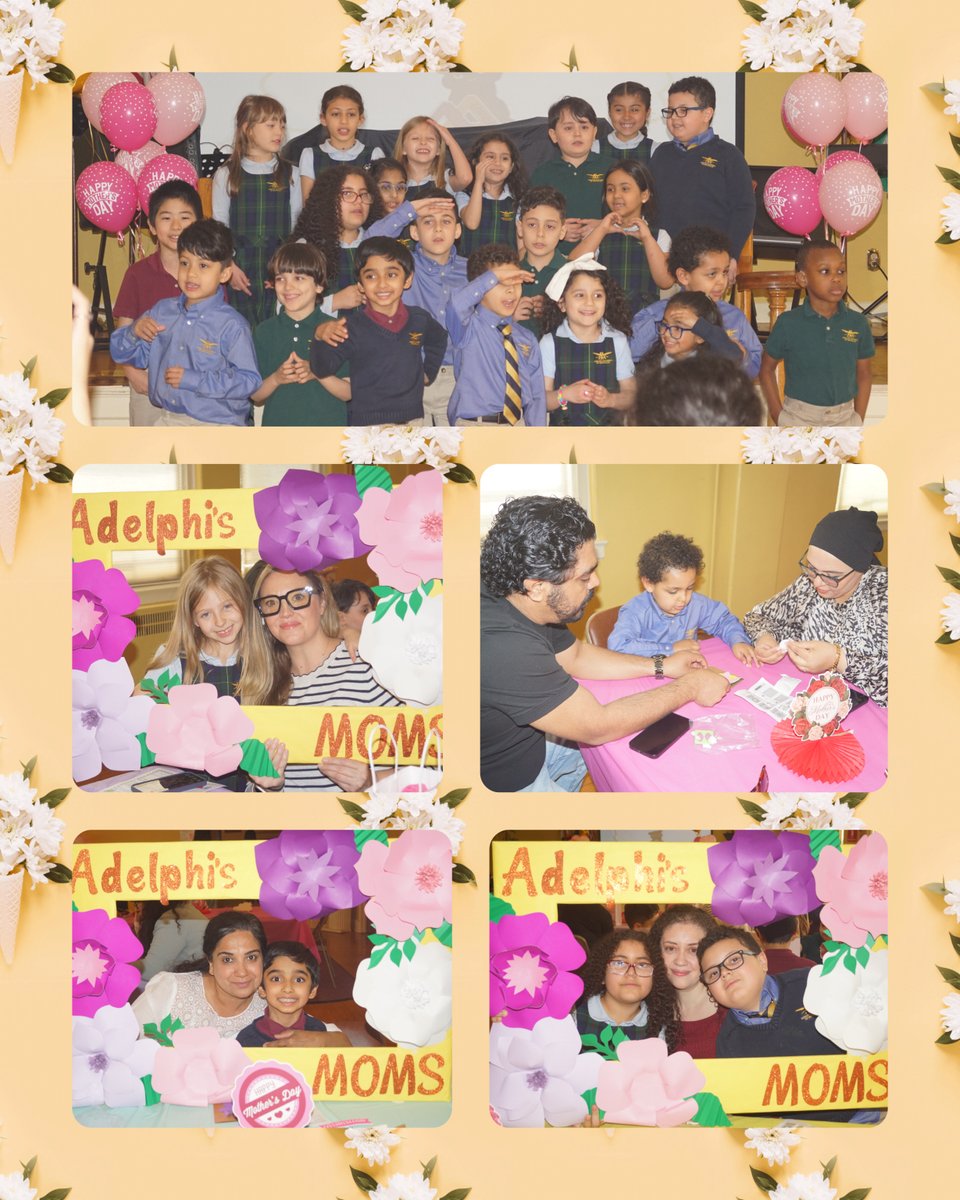 AdelphiAcademy's tweet image. Adelphi Academy welcomed moms, grandmas & aunts to last week’s Annual Lower School #MothersDay Tea! Head of School Ms. Iphigenia Romanos greeted the guests of honor as they enjoyed dessert & refreshments with their little Adelphians inside the John Lockwood Auditorium Theatre!