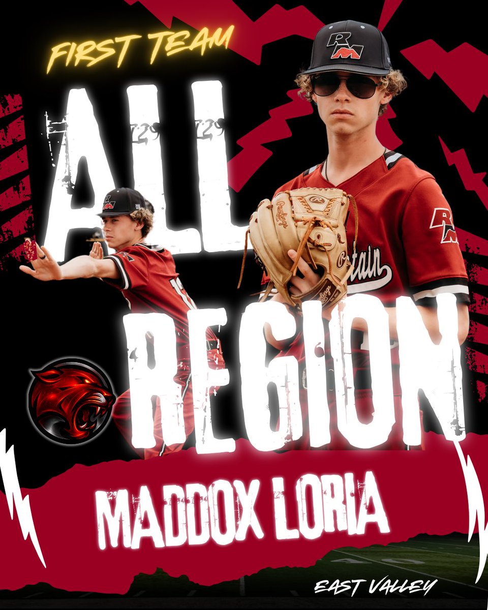 RMHSBaseball's tweet image. 💥1st Team ‼️
All East Valley Region

Congrats to
Dylan Keith Soph RHP
Derek Wilson Soph OF
Maddox Loria Sr RHP
Wyatt Bundy Jr 1B/OF