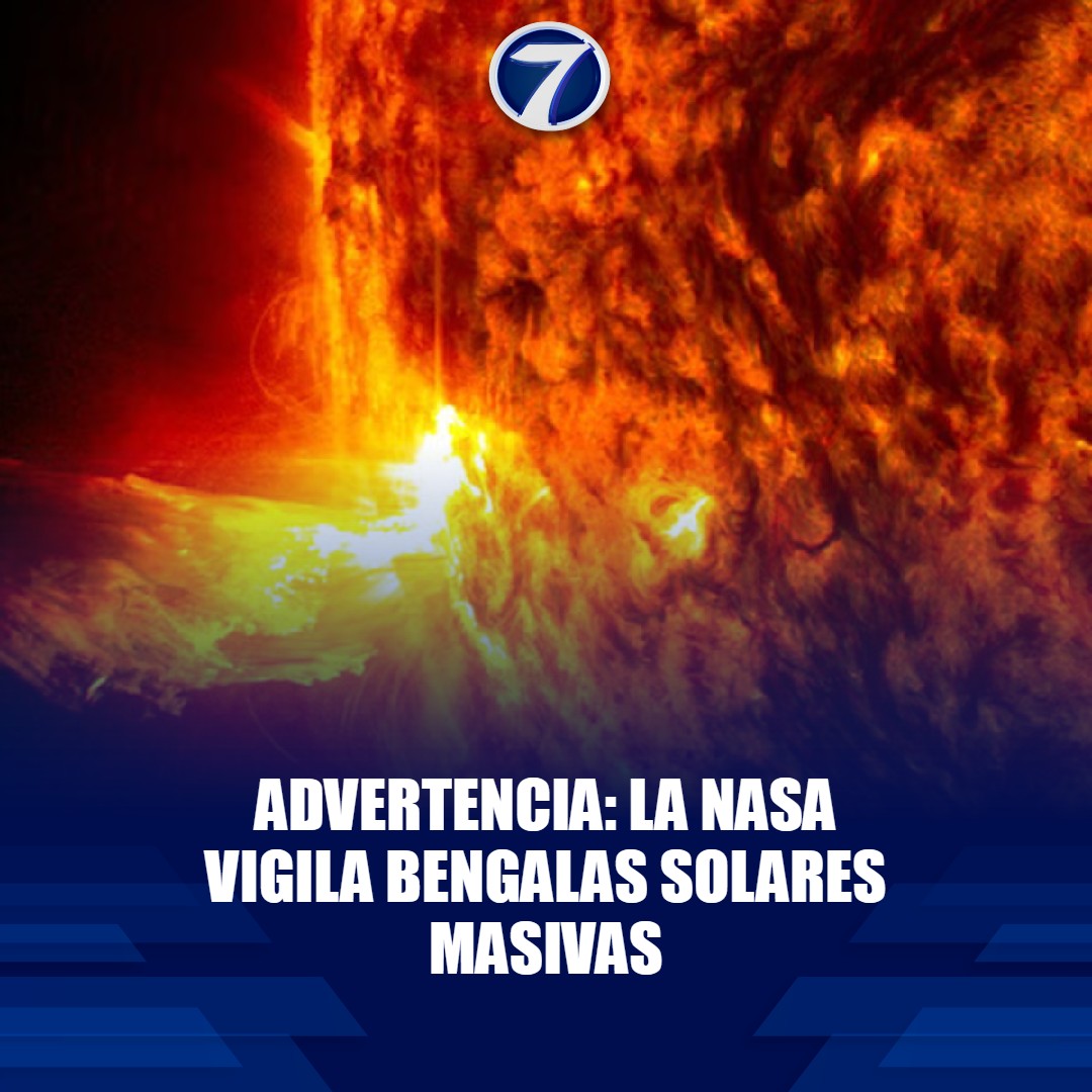Noti7Guatemala's tweet photo. 🚨😨 La #NASA alerta por #bengalas solares con impacto directo en el planeta ➡ https://t.co/DjR8AmDSYa https://t.co/X8inLi3q2Q