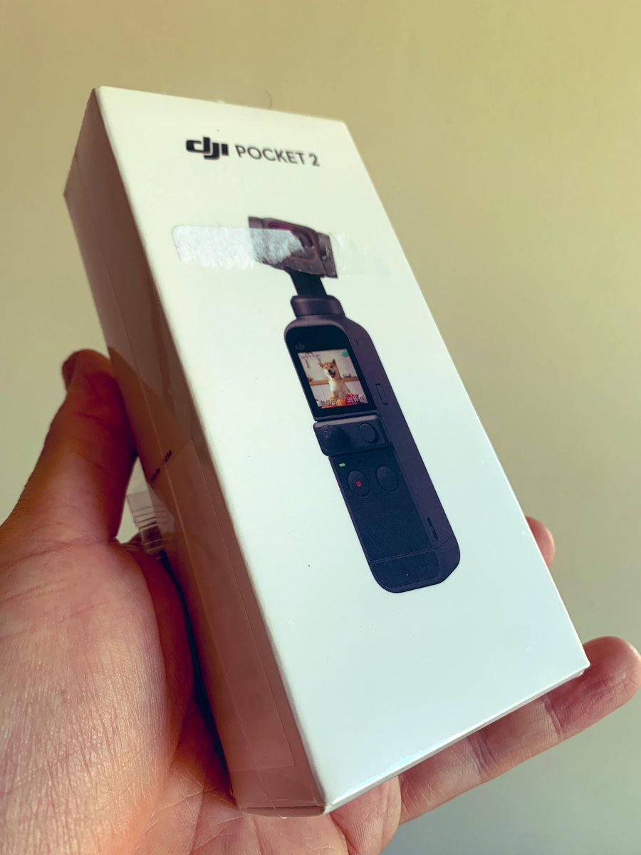 PassThePlunger_'s tweet photo. So happy got my #DJIpocket2 back from repair…but they didn’t repair it, but simply sent me a brand new one!
Still can’t use it yet tho as I need to register it but lost the iPhone adaptor so had to order one.
#YouTube videos will be back soon! https://t.co/DhpLvxu1AL