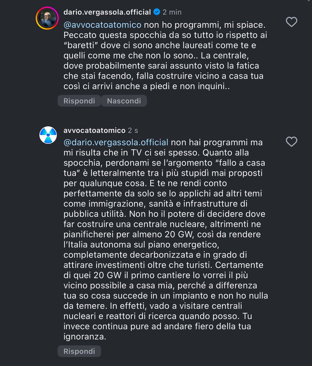 L'Avvocato dell'Atomo/The Atomic Advocate tweet media