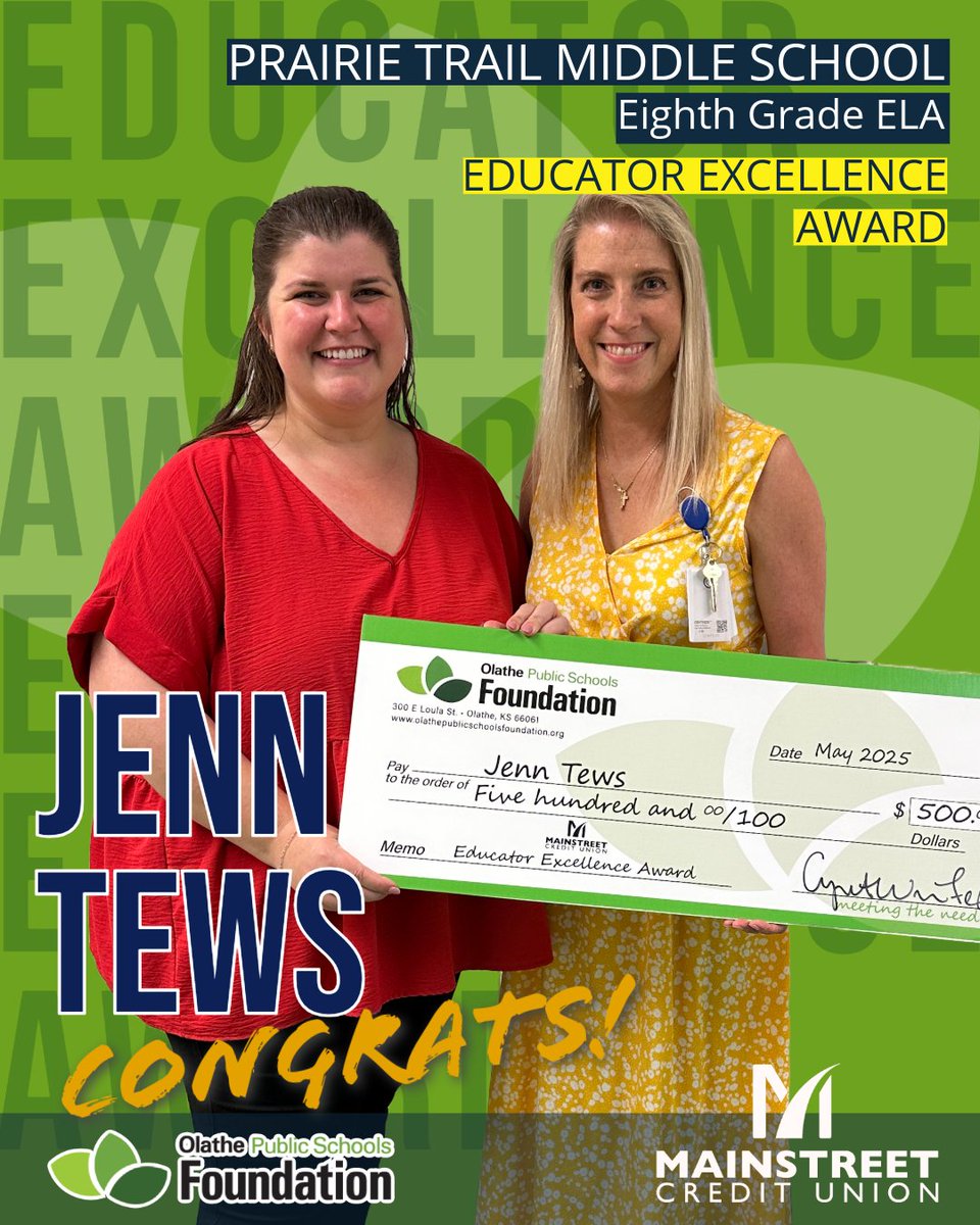 Olathe Public Schools Foundation tweet media