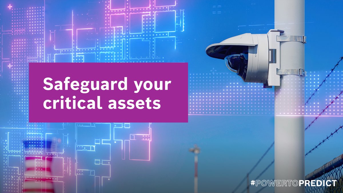 Safeguard your critical assets with Bosch's FLEXIDOME 8100i. Engineered for maximum reliability in challenging environments with IP66/IP67 and IP6K9K &amp; IK11, ensuring uninterrupted security bit.ly/43uUa0u
#powertopredict #AIoT #safetyandsecurity #videoanalytics