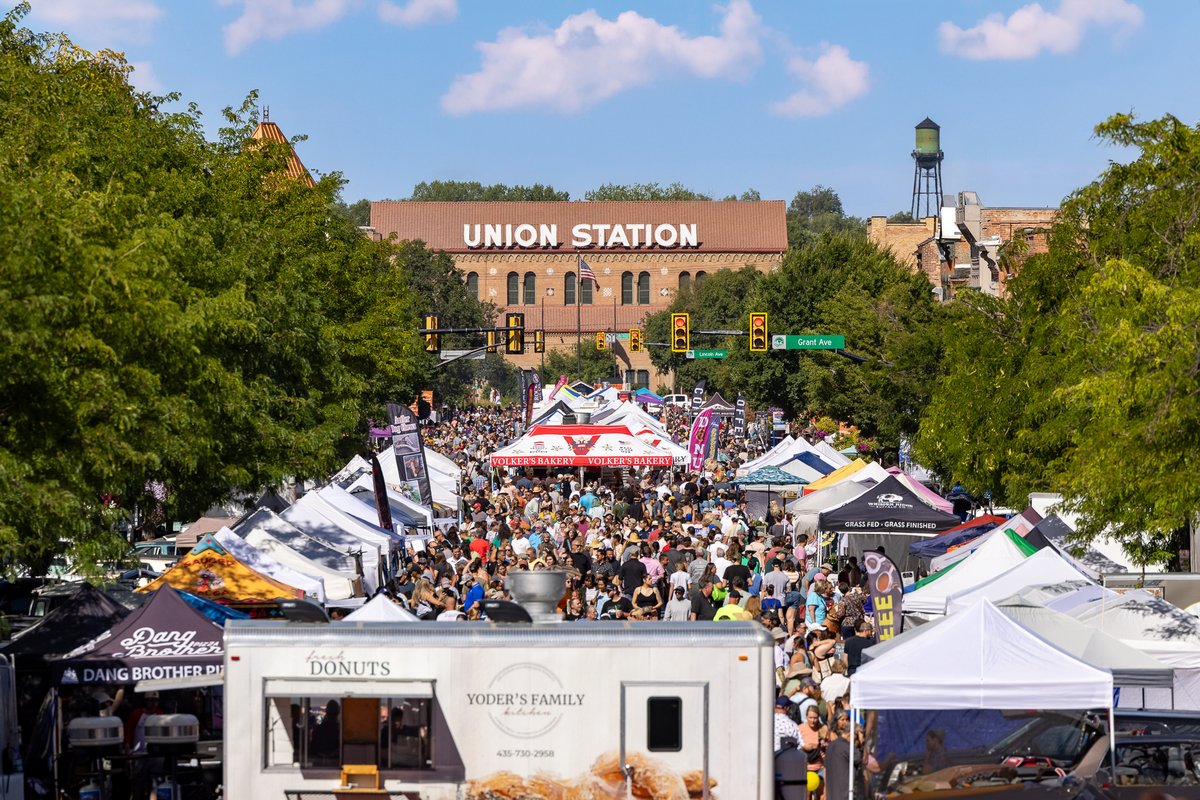 Farmers Market Ogden kicks off this Sat, May 24 from 8AM–1PM! 

Shop 200+ vendors, enjoy free family fun &amp; live music on the Bank of Utah Stage
🎤 John Burrows 9:30AM
🎸 Holy Revolver 11:30AM

Every Sat thru Sept 13!

#FarmersMarketOgden #SupportLocal #BankofUtah