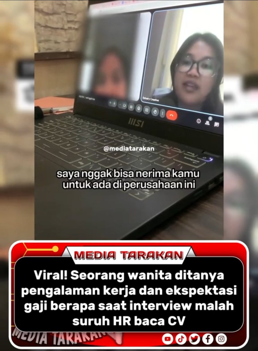 userxabc's tweet photo. Woiii dilaaa lu petantang petenteng banget anjirr..

Baru juga interview udah langsung ditolak mentah-mentah sama HRnya😓

Lagian sih perkenalan diri malah nyuruh HRnya baca di CV yang udah dikirimnya. Kocak banget dah lu‼️ https://t.co/bUwUeDAJNy
