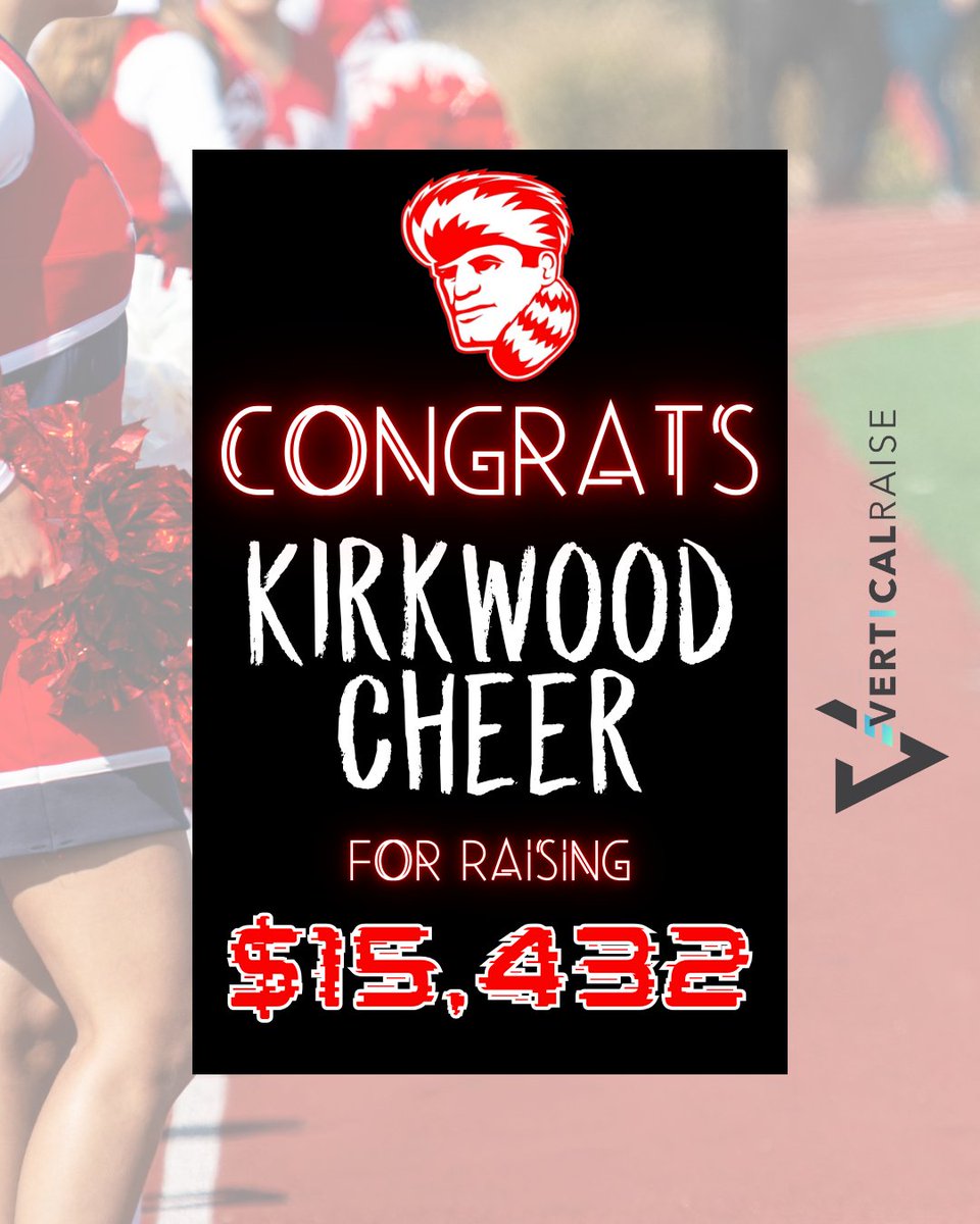 KaleeDavidson2's tweet image. Kirkwood Cheer just wrapped up our Popcorn + Donations fundraiser, and absolutely crushed it! Congrats to Kirkwood Cheer and all your supporters; awesome job! @KirkwoodCheer
#popcornfundraiser
#gourmetpopcorn
#easyfundraiser
@VerticalRaise